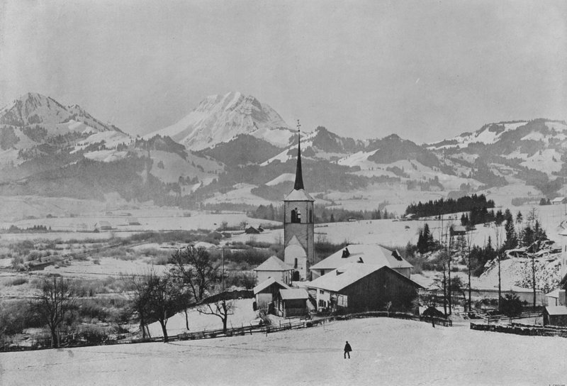 Le Moléson, Vue prise à Broc, Gruyère - Swiss Photographer