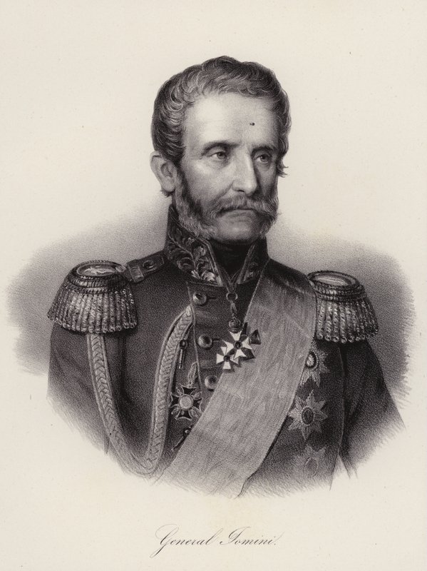 Antoine Henri, Baron de Jomini, général et historien militaire suisse (gravure) - Swiss School
