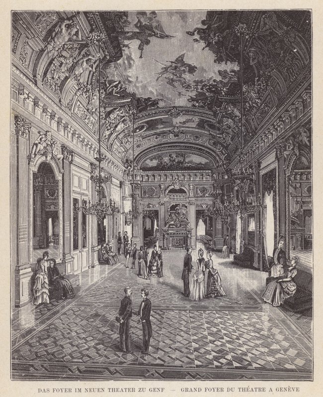 Le Grand Foyer du Théâtre à Genève - Swiss School