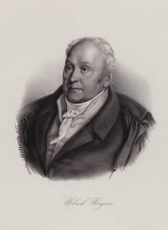 Hegner Ulrich, écrivain et politicien suisse - Swiss School