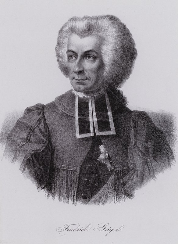 Niklaus Friedrich von Steiger, politicien suisse - Swiss School