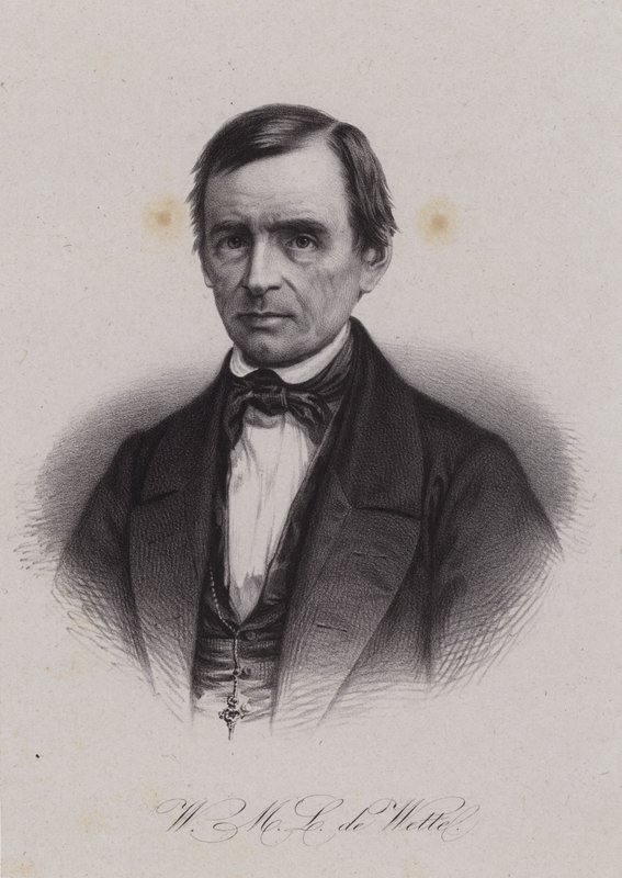 Wilhelm Martin Leberecht de Wette, théologien et érudit biblique suisse d