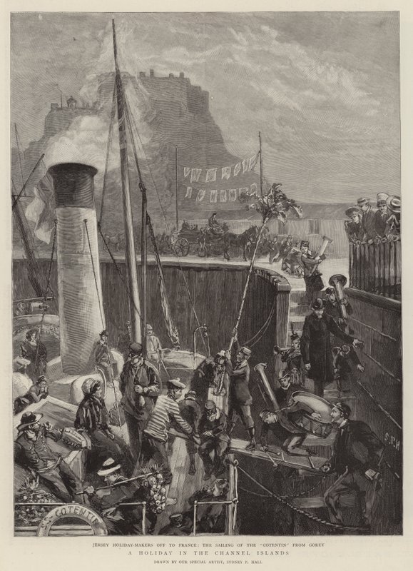 Vacances dans les îles Anglo-Normandes - Sydney Prior Hall