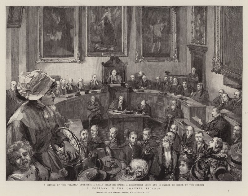 Vacances dans les îles Anglo-Normandes - Sydney Prior Hall