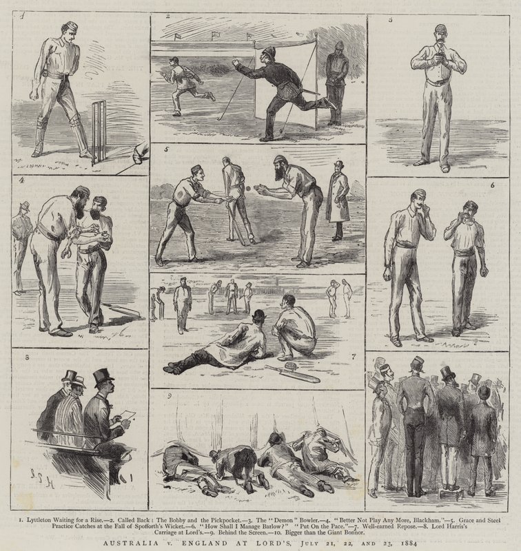 Australie contre Angleterre à Lord