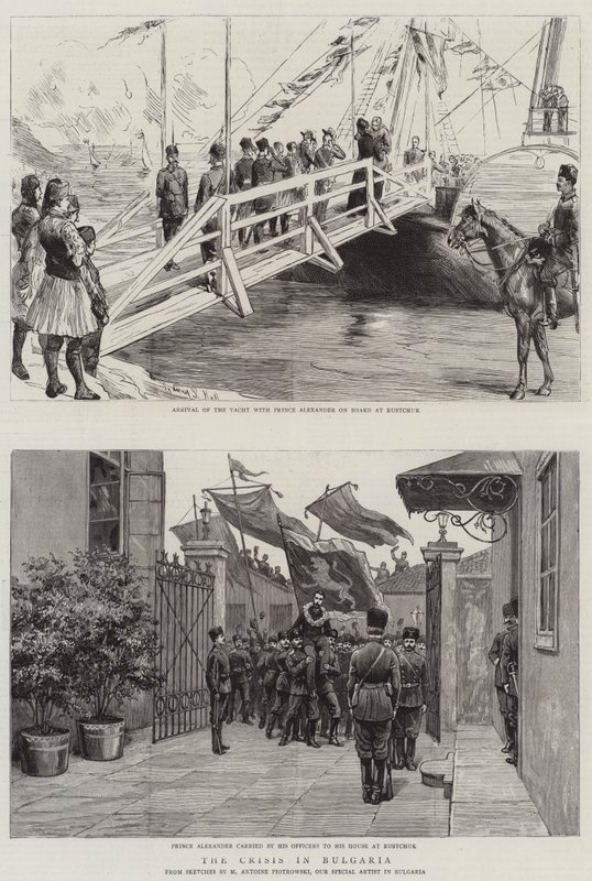 La crise en Bulgarie - Sydney Prior Hall