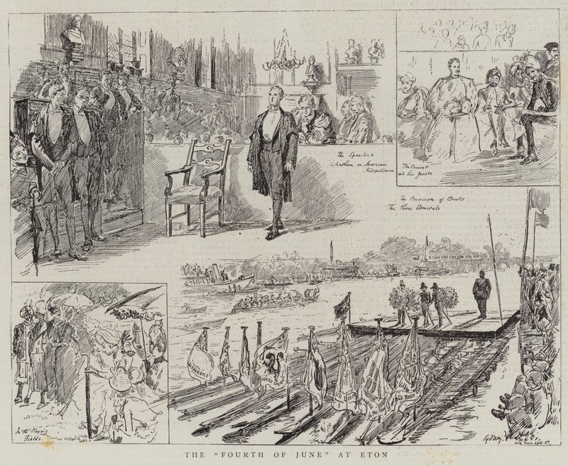 Le quatre juin à Eton - Sydney Prior Hall