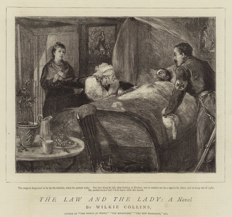 La loi et la dame, un roman - Sydney Prior Hall