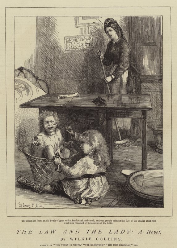 La loi et la dame, un roman - Sydney Prior Hall