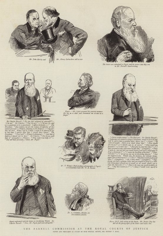 La Commission Parnell aux Royal Courts of Justice - Sydney Prior Hall