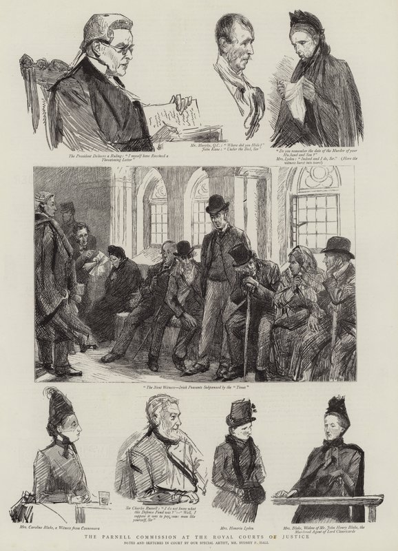 La Commission Parnell aux Royal Courts of Justice - Sydney Prior Hall