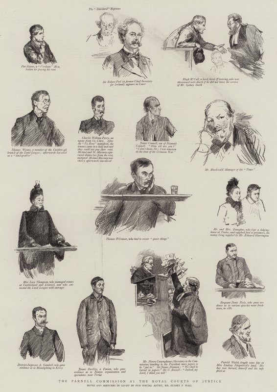 La Commission Parnell aux Royal Courts of Justice - Sydney Prior Hall