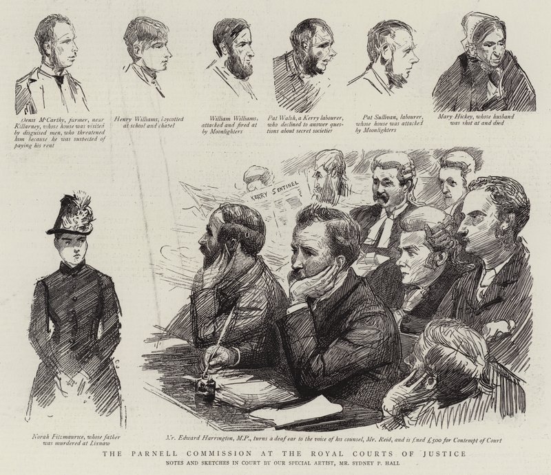 La Commission Parnell aux Cours Royales de Justice - Sydney Prior Hall