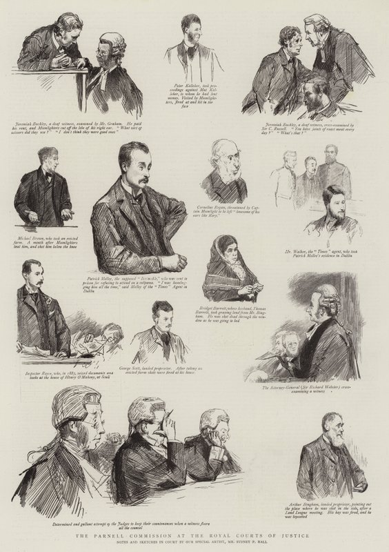 La Commission Parnell aux Cours Royales de Justice - Sydney Prior Hall