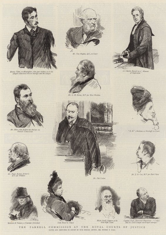 La Commission Parnell aux Royal Courts of Justice - Sydney Prior Hall