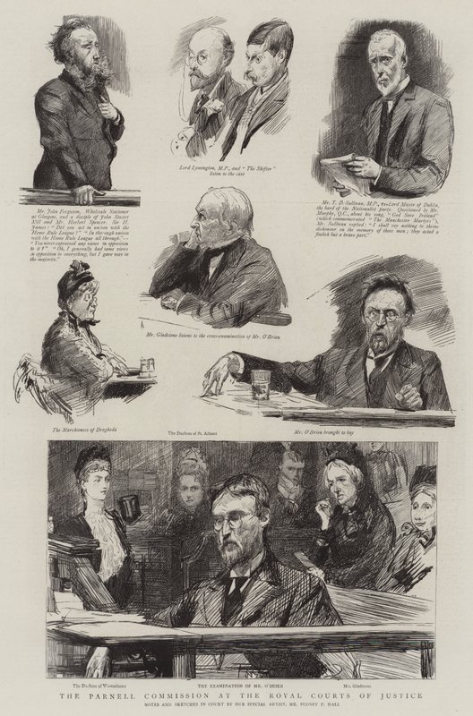 La Commission Parnell aux Royal Courts of Justice - Sydney Prior Hall