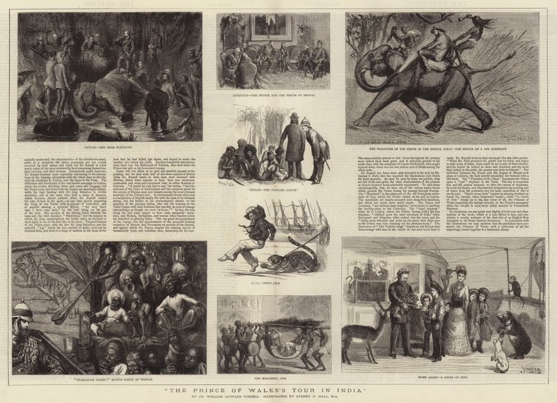 Le Tour du Prince de Galles en Inde - Sydney Prior Hall