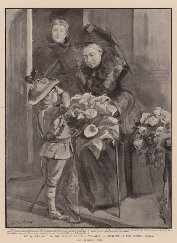 La visite de la reine à l