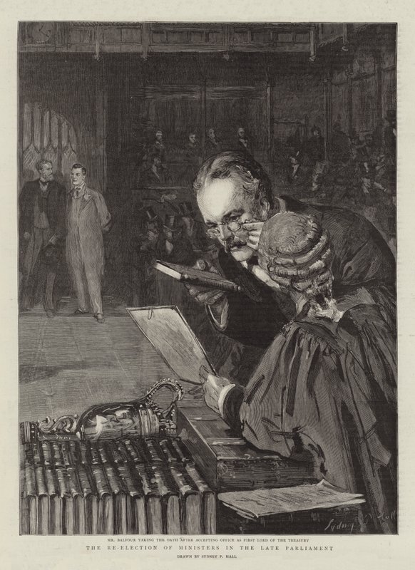 La Réélection des Ministres au Dernier Parlement - Sydney Prior Hall