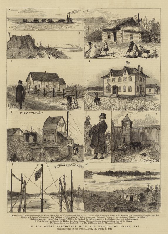 Vers le Grand Nord-Ouest avec le marquis de Lorne, XVI - Sydney Prior Hall