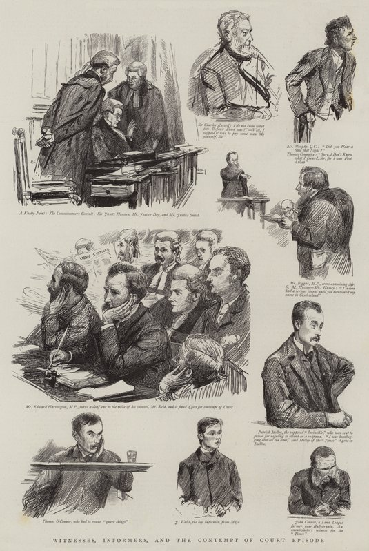 Témoins, informateurs et l