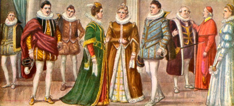 Costume des Milanais en 1598 - Tancredi Scarpelli