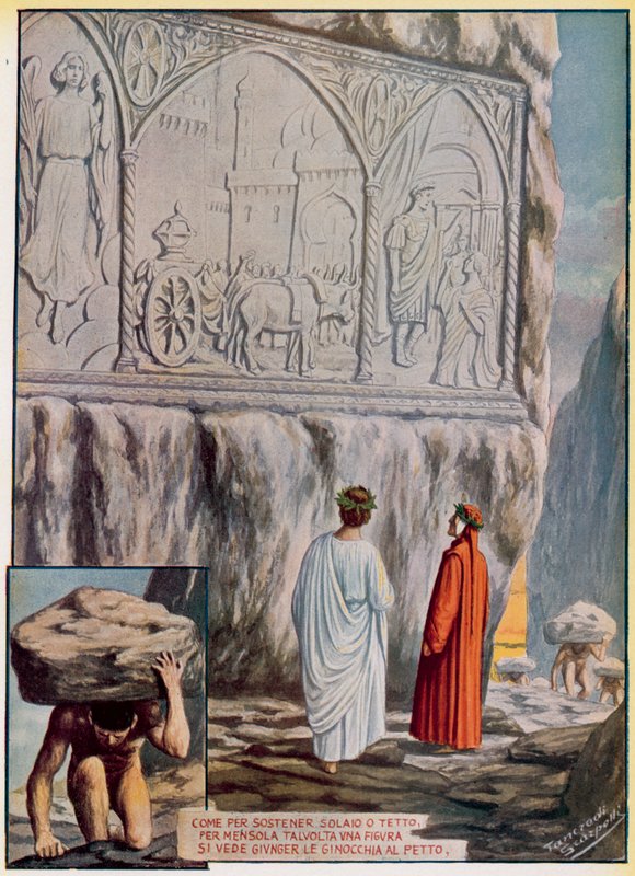 Illustration pour la Divine Comédie de Dante - Tancredi Scarpelli
