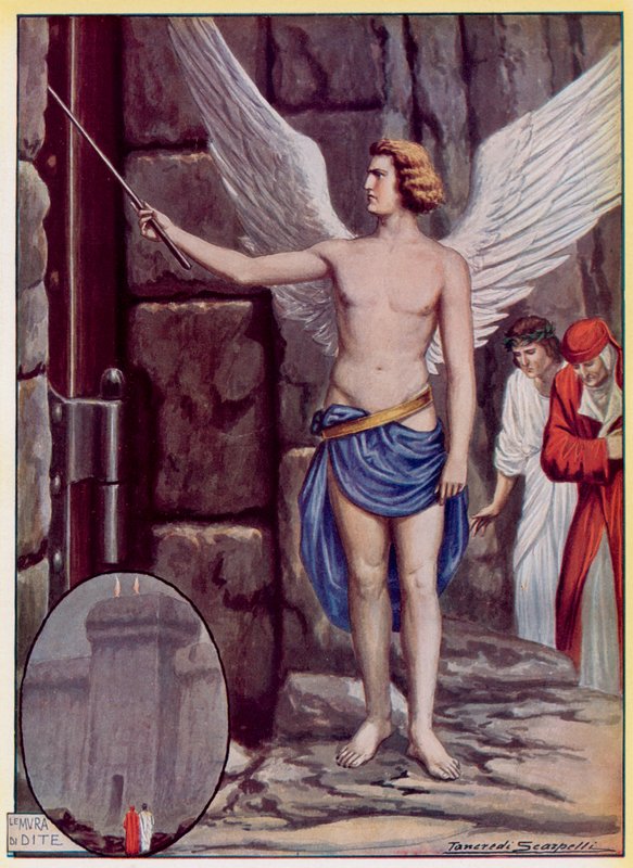 Illustration pour la Divine Comédie de Dante - Tancredi Scarpelli