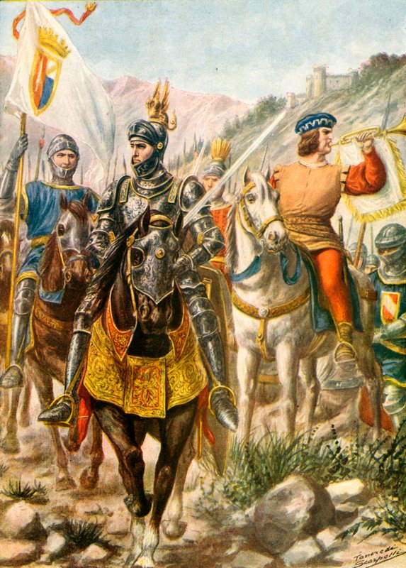 Soldats lombards des XIVe et XVe siècles - Tancredi Scarpelli