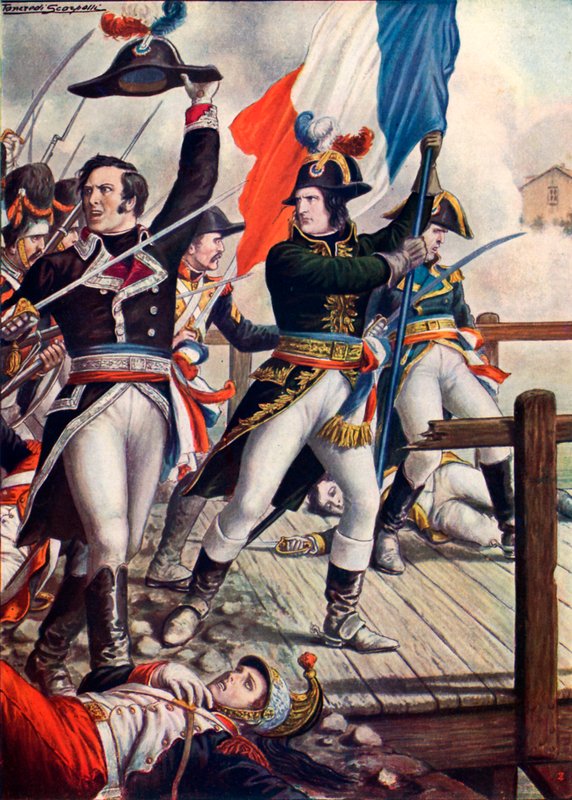 Napoléon Bonaparte à la bataille d