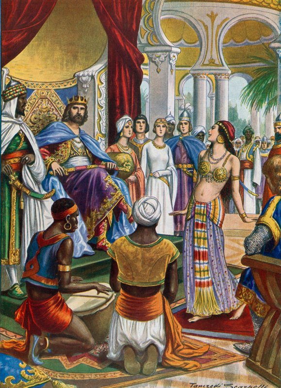 Roger II de Sicile entouré de splendeur orientale - Tancredi Scarpelli