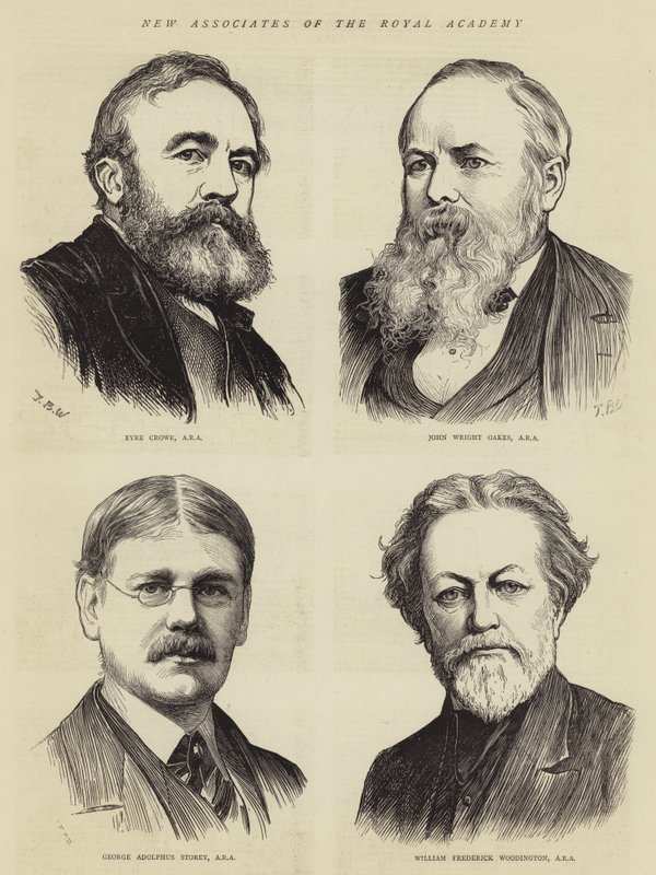 Nouveaux associés de la Royal Academy - Theodore Blake Wirgman