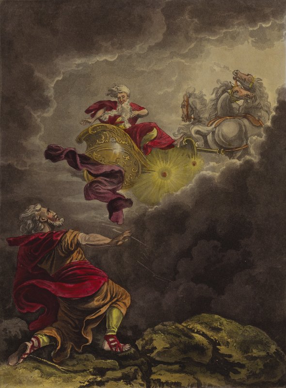 Élie emporté au ciel - Theodore (after) Lane