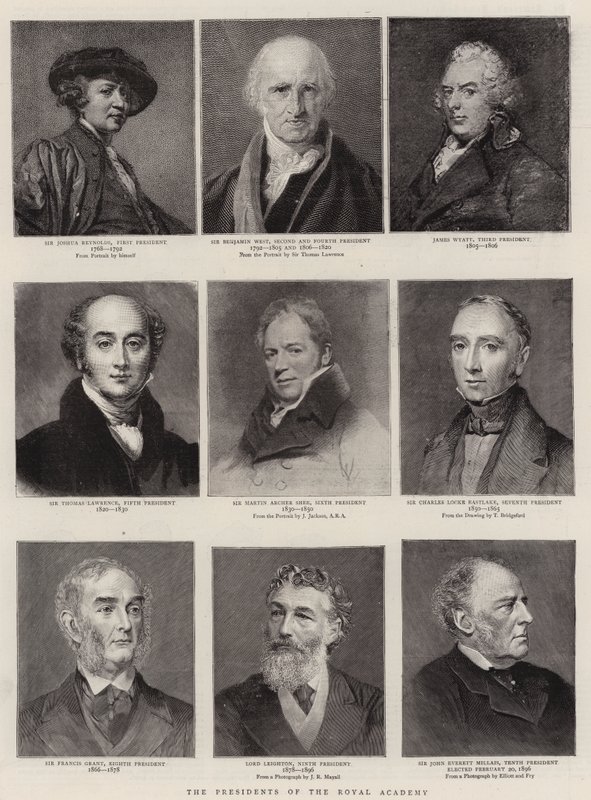 Les présidents de la Royal Academy - Thomas Lawrence