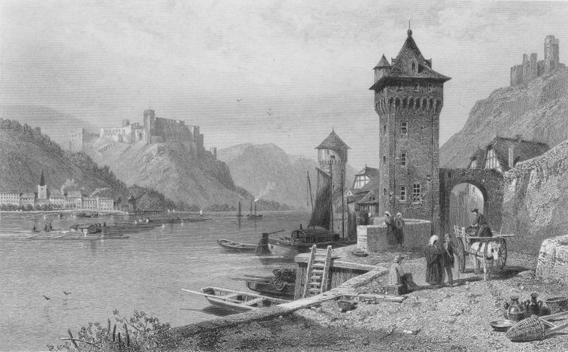 Saint Goar - Thomas Leeson the Elder Rowbotham