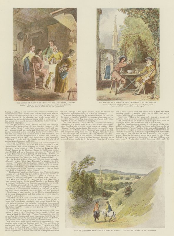 Le Pêcheur complet, par Izaak Walton et Charles Cotton - Thomas Stothard