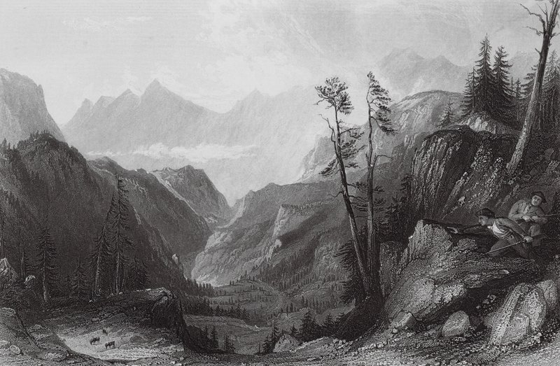 Le Col de Tortes, Chasse à l