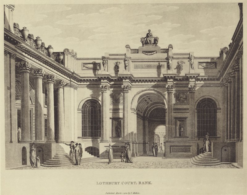 Lothbury Court, Banque d