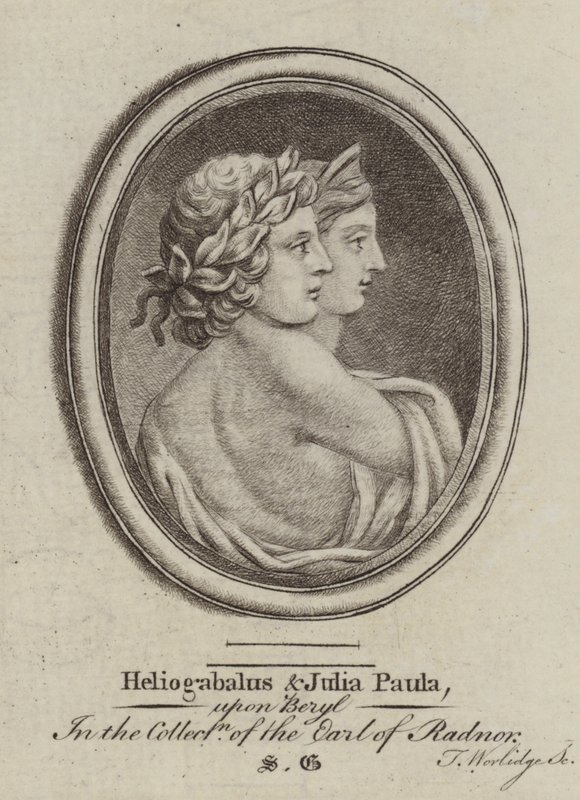 Héliogabale, empereur romain, et l