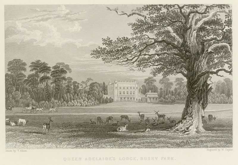 Lodge de la reine Adélaïde - Thomas Allom