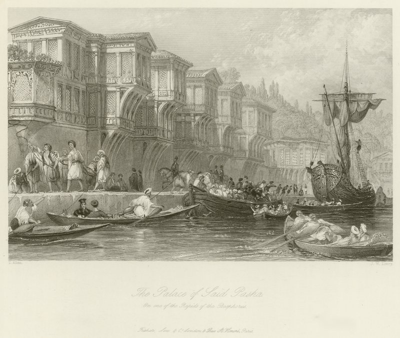 Le Palais de Saïd Pacha - Thomas Allom
