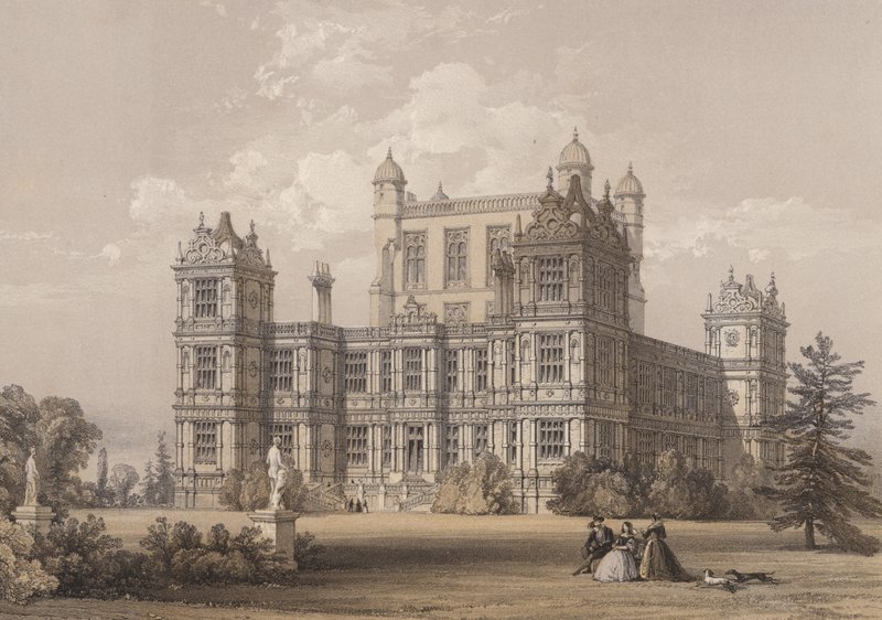 Wollaton Hall, Nottinghamshire - Thomas Allom