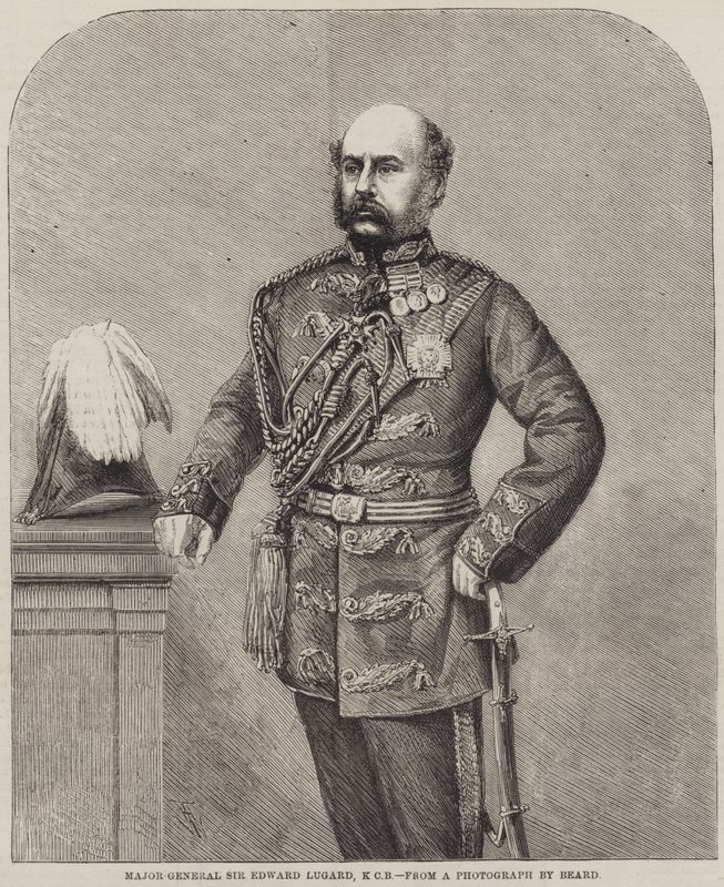 Major-Général Sir Edward Lugard, KCB - Thomas Harrington Wilson