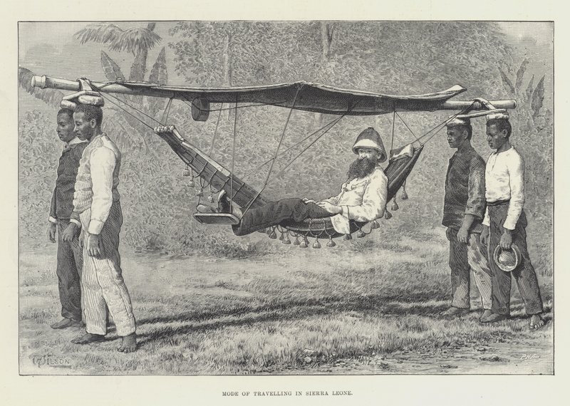 Mode de voyage en Sierra Leone - Thomas Harrington Wilson