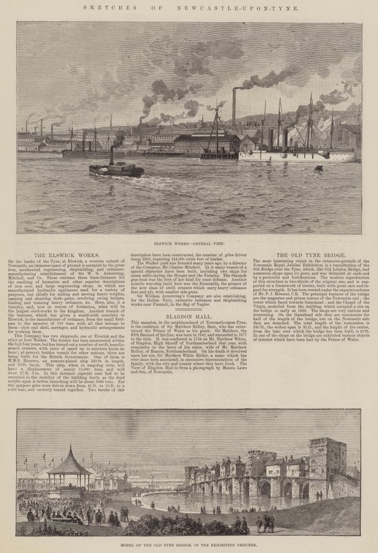 Croquis de Newcastle-upon-Tyne - Thomas Harrington Wilson