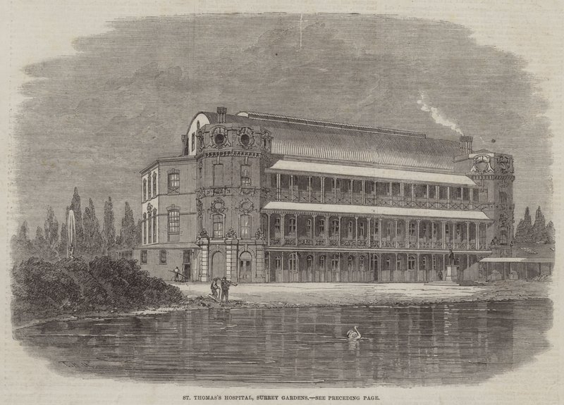 Hôpital St Thomas, Surrey Gardens - Thomas Harrington Wilson