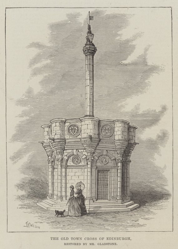 La vieille croix de la ville d