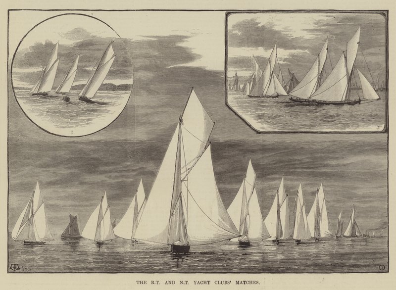 Les Matches des Clubs Royaux de la Tamise et de la Nouvelle Tamise - Thomas Harrington Wilson