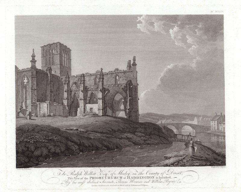 Église prieurale à Haddington - Thomas Hearne