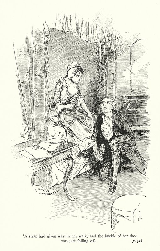 Illustration pour A Sentimental Journey de Laurence Sterne (lithographie) - Thomas Heath Robinson